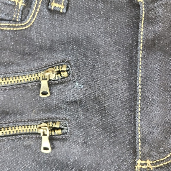 Paige Jeans Womens 26 Blue High Rise Edgemont Acadia No Whiskers Dark Wash *‎ - Picture 4 of 15